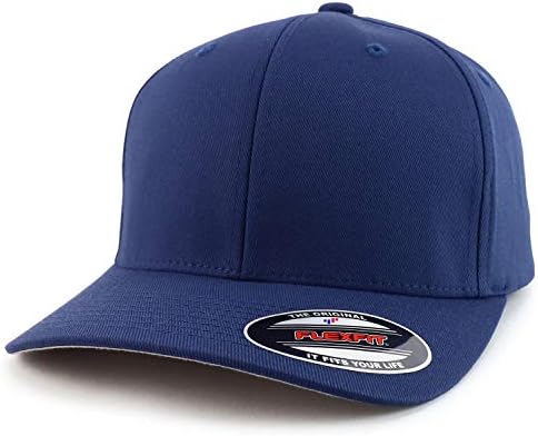 Бейзболна шапка Armycrew Flexfit XL-4XL Oversize с Извит Клюн, Структурна Еластичната шапка