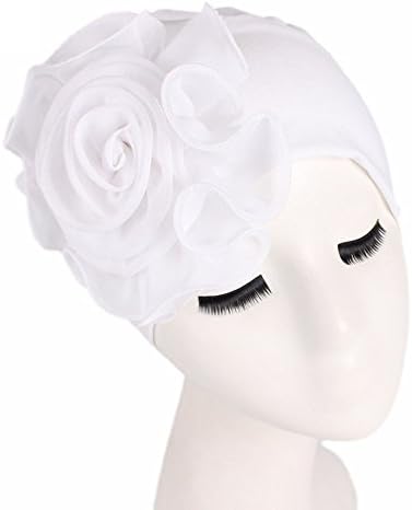 Дамски луксозни растягивающиеся от косопад реколта шапки-тюрбани за химиотерапия, шапки-тюрбани с цветя в стил ретро, дамски ластични маски за коса