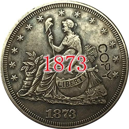 Монета на Повикване САЩ 1873 Долара Копие Монети Копие Украса за Събиране на Подаръци Колекция от монети