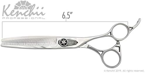 Ножици Kenchii Dj за грижа за коса, текстуриране и филировки (46T - 6,5 по-тънки)