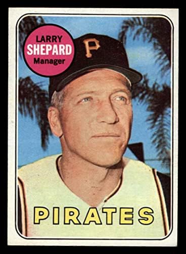 1969 Topps # 384 Лари Шепърд Питсбърг Пайрэтс (Бейзболна картичка) БИВШИ пирати