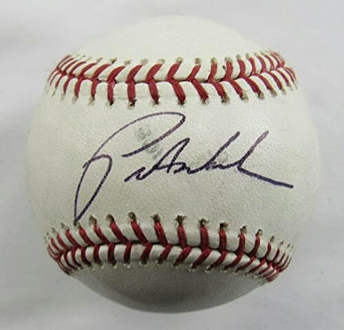 Пийт Уокър Подписа Автограф Rawlings Baseball B104 - Бейзболни Топки с Автографи