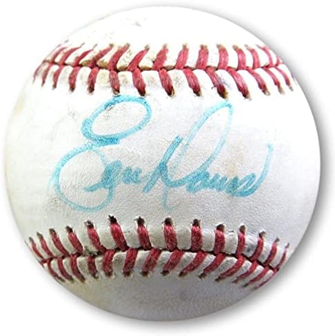 Ерик Дейвис Подписа Бейзболен топката NL Cincinnati Maya с Автограф от JSA AH71390 - Бейзболни Топки С Автографи