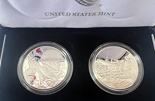 Комплект медали за стогодишнината на Първата световна война 2018 P (Военноморски флот) в доларово изражение