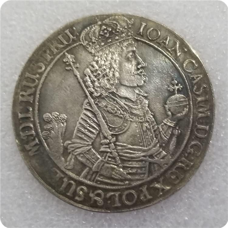 Старинен Полски Сребърен долар 1650 г. #1780