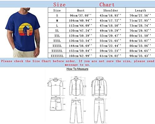 Летни Ризи за мъже, Мъжки Проста Личност, Модни и Ежедневни Мъжка Тениска От Памук Кръгло деколте и Фин Принтом