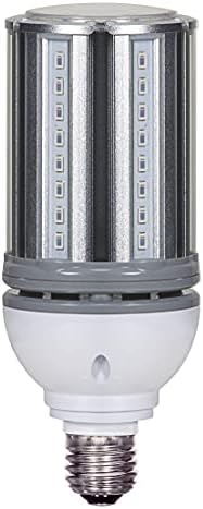 Satco S9678 Hi-Pro LED и HID-работа на смени Крушката под формата на Царевичен Кочан, Янтарна, 18 W