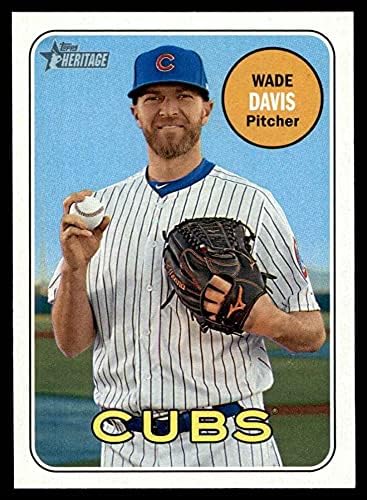 2018 Topps 430 Уейд Дейвис Чикаго Къбс (Бейзболна картичка) Ню Йорк / MT Cubs
