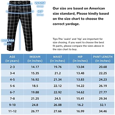 ASHION/ Модел Панталони за момчета, Изпъстрен Панталона е с Регулируема талия, плътно Прилепнали Панталони-Участък, Стегнати Панталони-chinos от 2 до 12 Години