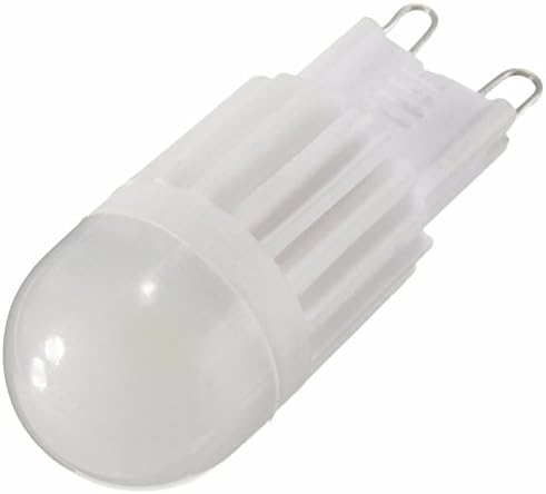 Керамика led крушка JKLcom G9 4 бр., с регулируема яркост 3 W (еквивалент на халогенна лампа с мощност 30 W) AC110-130V, бяла 6000 До