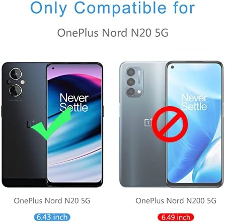 Калъф Kowauri за OnePlus Nord N20 5G, една Чанта-портфейл от изкуствена кожа с отделение за кредитни карти, Ултра-Защитен калъф за OnePlus Nord N20 5G 2022 (кафяв)