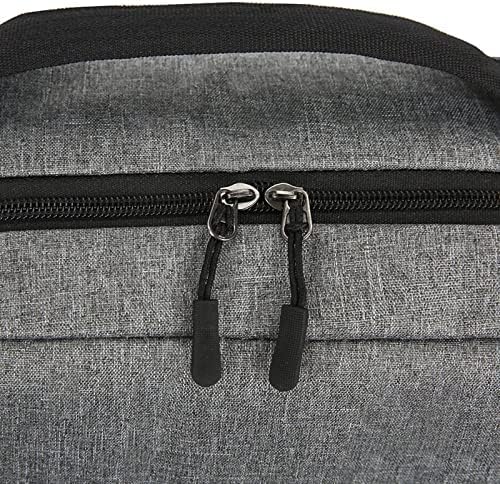 Раница от три части, Цветна Чанта, Компютърна Бизнес чанта, Ежедневна чанта на рамото, раница с голям размер (1-Черен, един размер)