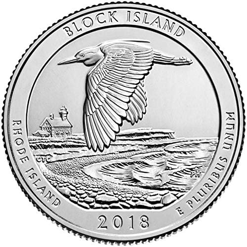 Национален парк на САЩ 2018 г., 45-аз версия на паметника на Роуд Айлънд Болло Парк, са подбрани възпоменателна монета CoinCoin