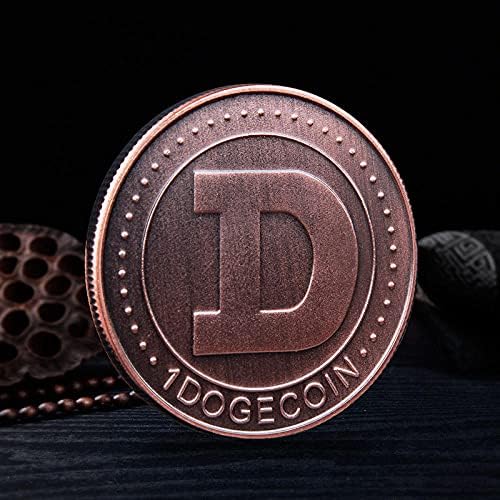 Възпоменателна Монета 1 унция Dogecoin Възпоменателна Монета с Медна Криптовалюта Dogecoin 2021 Лимитированная серия са подбрани Монета с Защитен Калъф