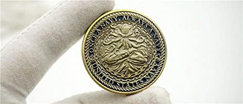 Сувенирни Монети След военноморската, Винаги Военноморска Позлатен са подбрани Възпоменателна Монета За Творчески Подарък