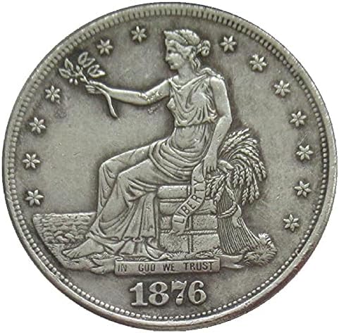 1873-1885 Сребърно Покритие Копие На Възпоменателни Монети Любителски Събиране На Монети За Спомен Ръчно Изработени Декорация На Дома, Подарък