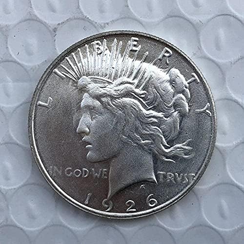 1926 Американска Монета Реплика Възпоменателна Монета Сребърно Покритие Антични Възпоменателна Монета За Ръчна Работа Производство На Сбирка На Декорации За Дома За Спомен Ръчно Изработени Подаръци