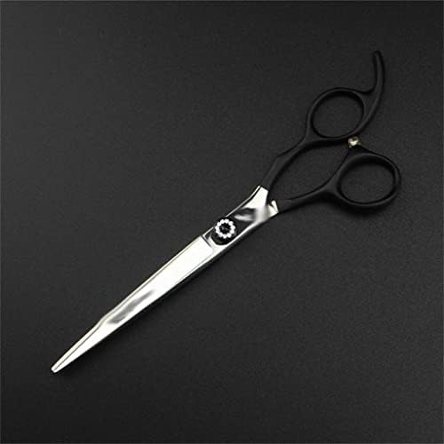 HOUKAI 7,0-инчов ножици с черна дръжка, за да се грижа за домашни любимци, набор от инструменти за грижа за косата
