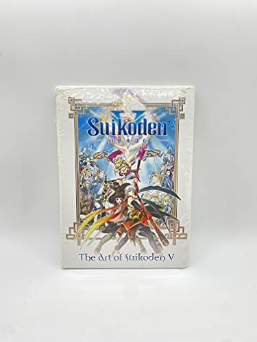 Suikoden V Рядък американски artbook и cd със саундтрака (Игра се продават отделно)