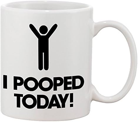 Промоция & Beyond P&B I Pooped Today Керамични Чаши за Кафе 11 грама PB143