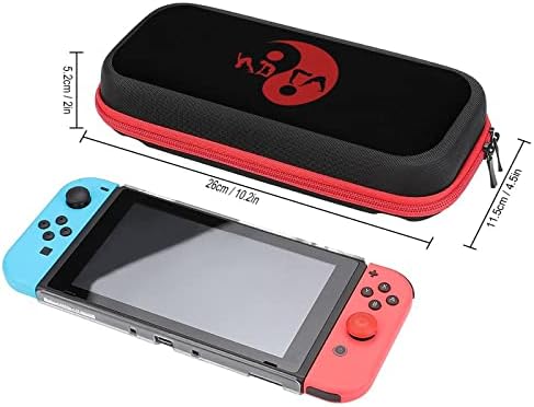 Калъф за носене на Ying Yang Yoga Switch, Съвместими с Nintendo Switch, Защитен Твърд Калъф, Преносима Чанта с 20 Игрални касети